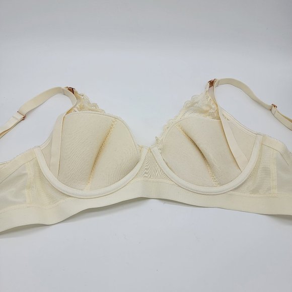 Project Me Warrior Plunge Ivory Contour Nursing Bra - Picture 14 of 14